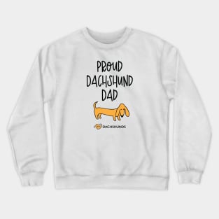 Proud Dachshund Dad Crewneck Sweatshirt